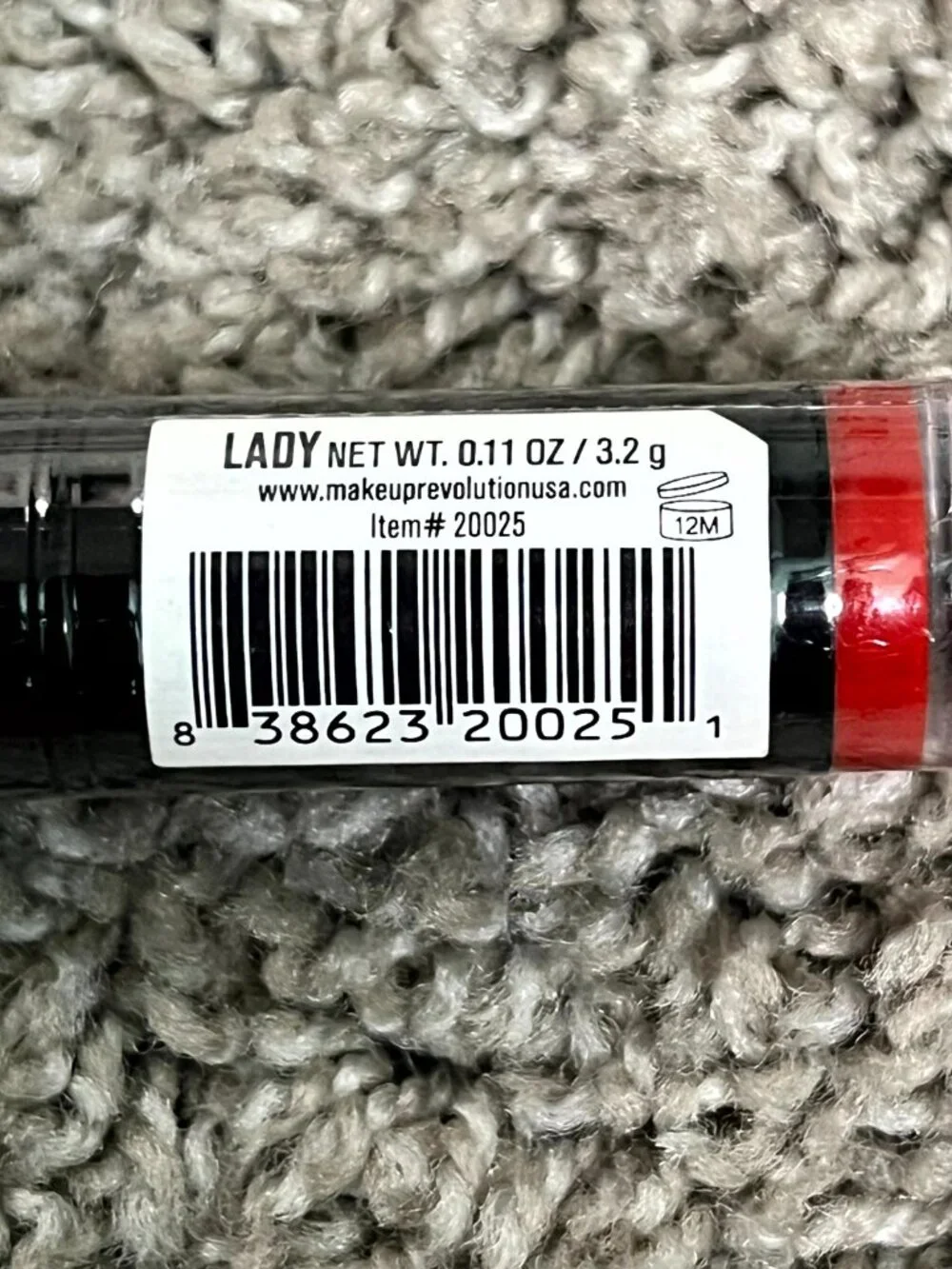 Makeup Revolution Amazing Lipstick Lady 0.11 Oz